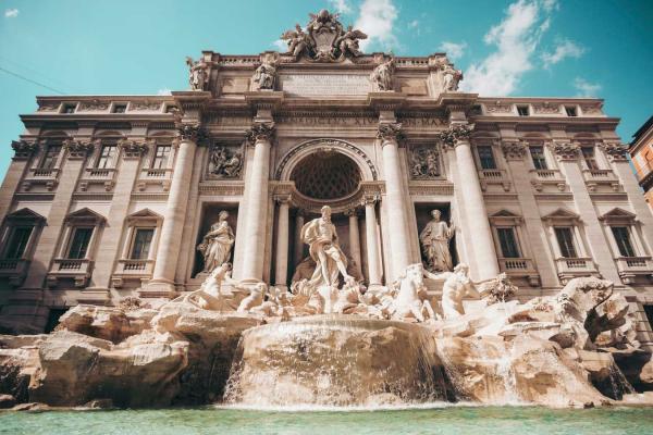 فواره تروی رم، مشهورترین آبنمای دنیا